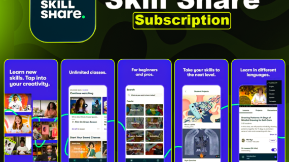 Skillshare(Own Mail) Subscription