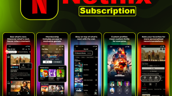 Netflix Subscription - One Screen