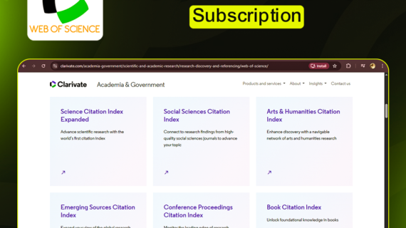 Web of Science Subscription