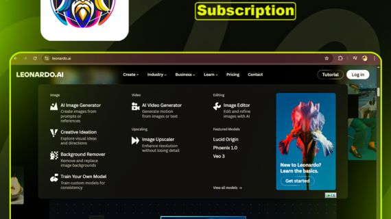 Leonardo AI  Subscription