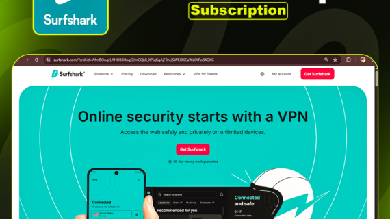 Shurfshark Vpn 1 Month Subscription
