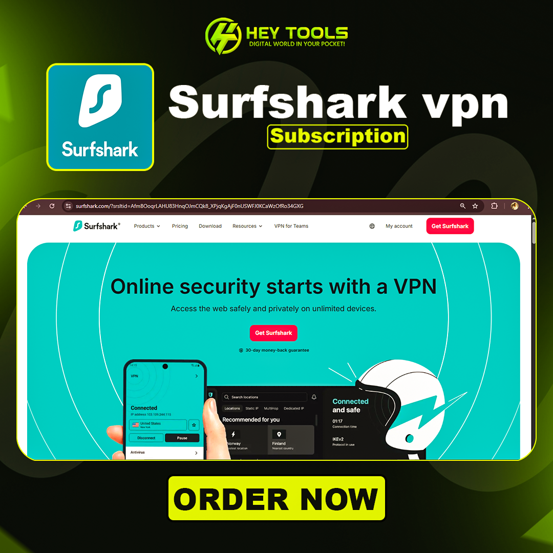 sharfshark vpn copy Shurfshark Vpn 1 Month Subscription - Image 1